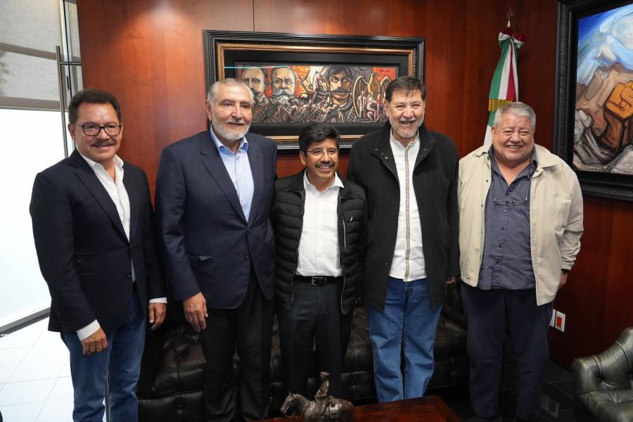 Adán Augusto y Hugo Aguilar afinan toma de protesta del nuevo Poder Judicial; Sheinbaum entre los invitados