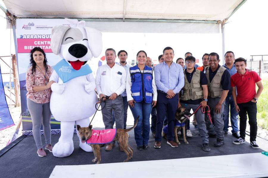 Inicia Lupita Cuautle construcción del primer Centro de Bienestar Animal