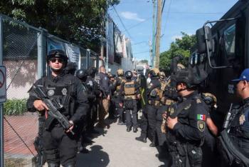 Reconocen labor de policías en operativo de rescate en gimnasio comunitario de San Juan de Aragón