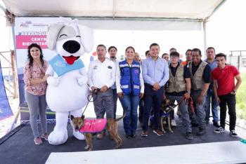 Inicia Lupita Cuautle construcción del primer Centro de Bienestar Animal