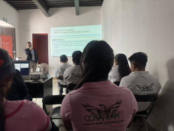 Tonantzin Fernández capacita a choferes de transporte en materia de derechos humanos