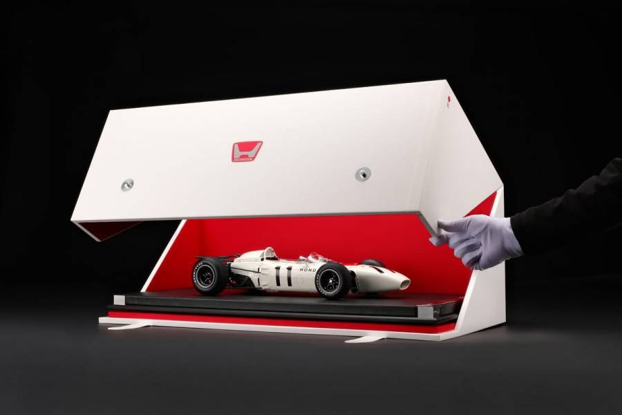 Honda conmemora 60 a&ntilde;os de su primera victoria en F&oacute;rmula 1 con una joya de colecci&oacute;n: el RA272 a escala