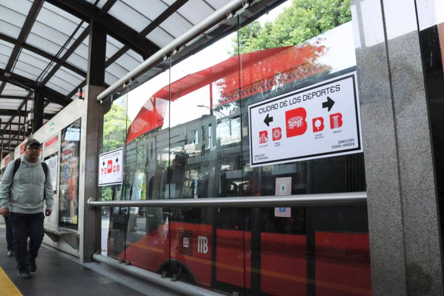 Cambian ícono de estación “Ciudad de los Deportes” del Metrobús tras prohibición de corridas de toros