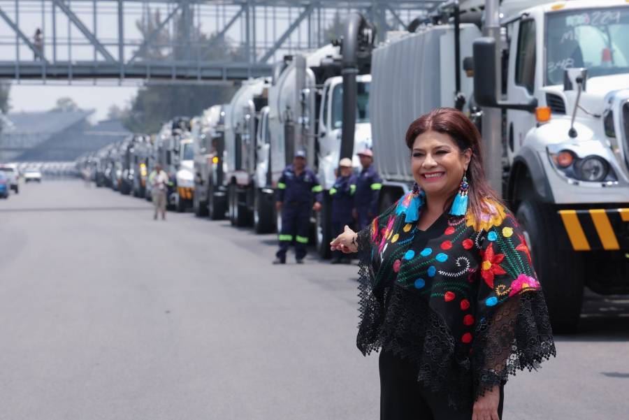 Clara Brugada refuerza Plan Tlaloque con inversión histórica de mil 595 MDP en equipo contra lluvias