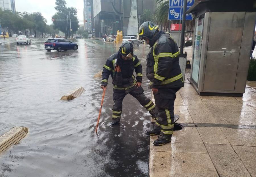 Plan Tlaloque atiende emergencias tras intensas lluvias en CDMX