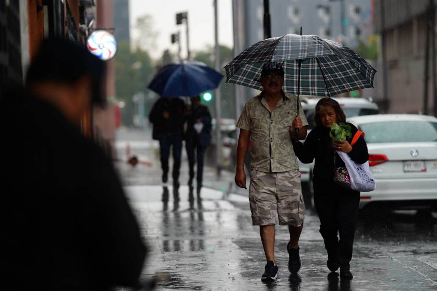 Activan Alerta Naranja y Alerta Amarilla por lluvias fuertes y granizo en CDMX este lunes
