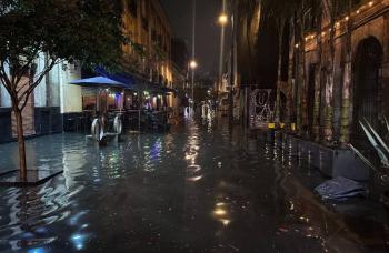 Aguacero dominical fue más intenso en el Centro de la CDMX; 81 mililitros, informa presidenta