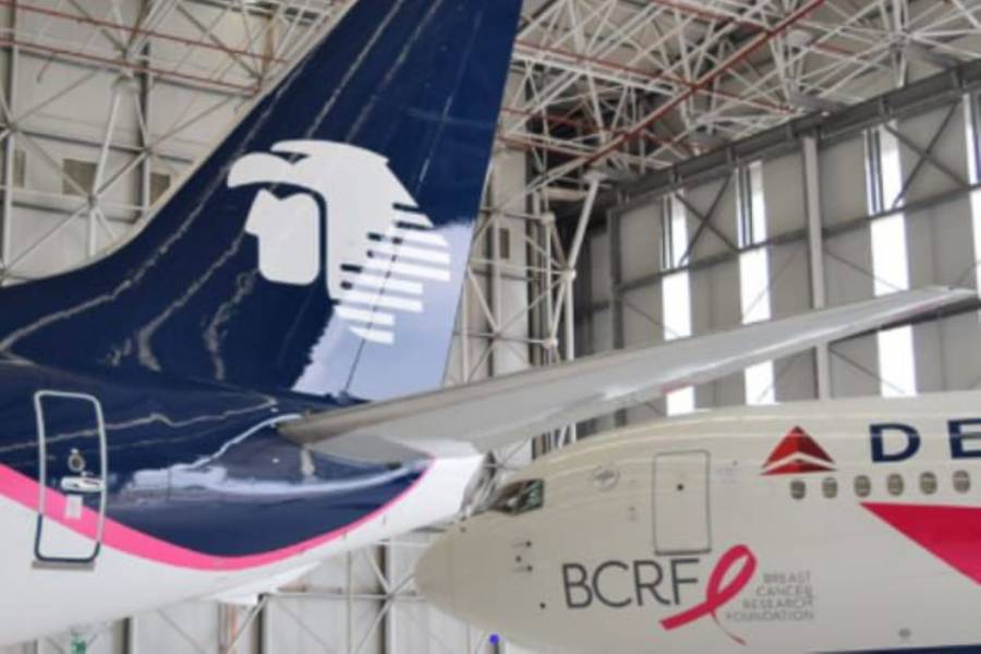 Aerom&eacute;xico y Delta Airlines conf&iacute;an en mantener su alianza pese a revisi&oacute;n del DOT