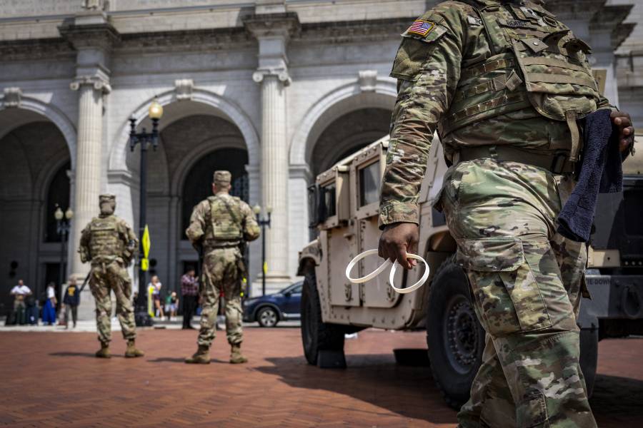Guardia Nacional ya fue desplegada en Washington, afirma el Pentágono 