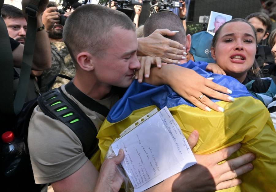 Rusia y Ucrania canjearon 84 prisioneros de guerra cada uno