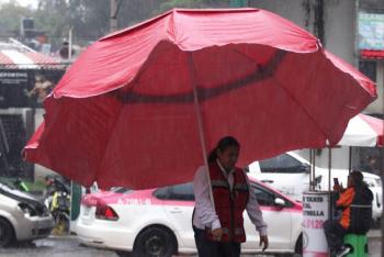 Alerta Naranja por lluvias y granizo en la CDMX