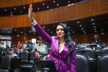 Gabriela Jiménez destaca reducción de pobreza en México y afirma que la Cuarta Transformación es la mejor opción de gobierno