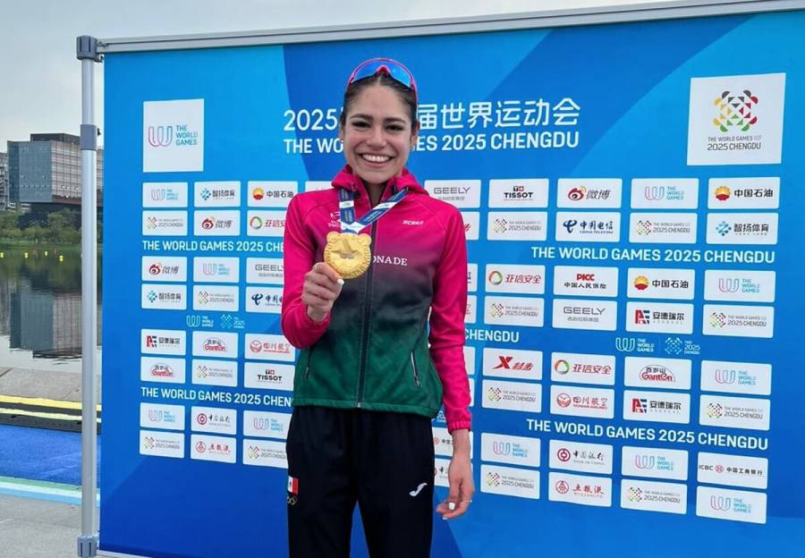 Anahí Álvarez, campeona en los Juegos Mundiales Chengdú 2025