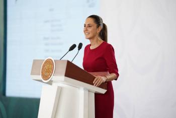 Sheinbaum anuncia cifras récord en seguridad y grandes obras para Quintana Roo