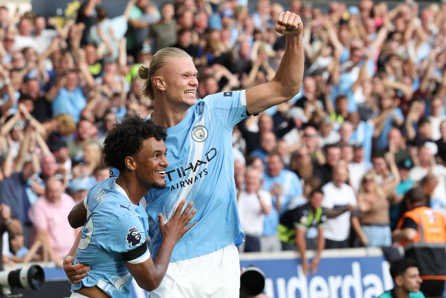 Manchester City golea al Wolverhampton con doblete de Haaland