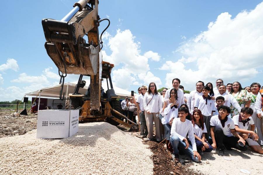 Construyen uno de 20 nuevos planteles CBTIS en Yucat&aacute;n