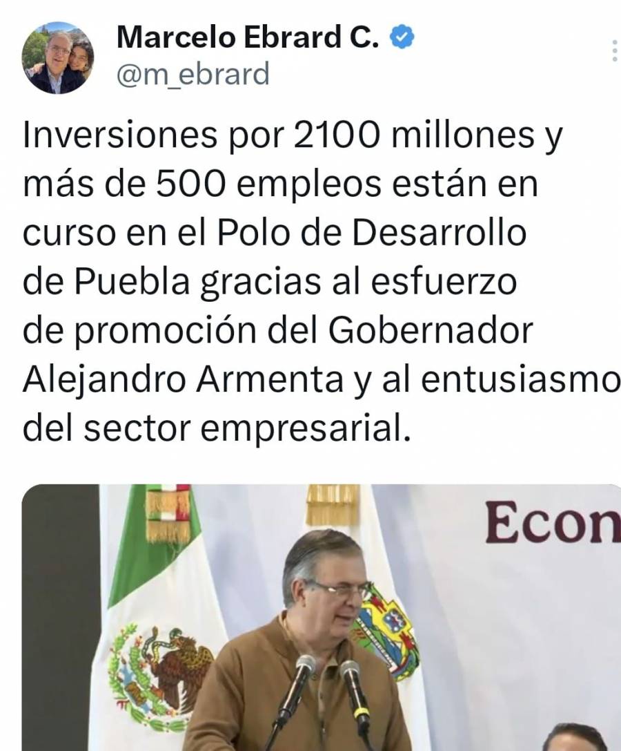 Armenta y Ebrard presentan a empresarios los Polos de Desarrollo Econ&oacute;mico para el Bienestar