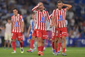 Resbal&oacute;n del Atl&eacute;tico de Madrid en su arranque en LaLiga