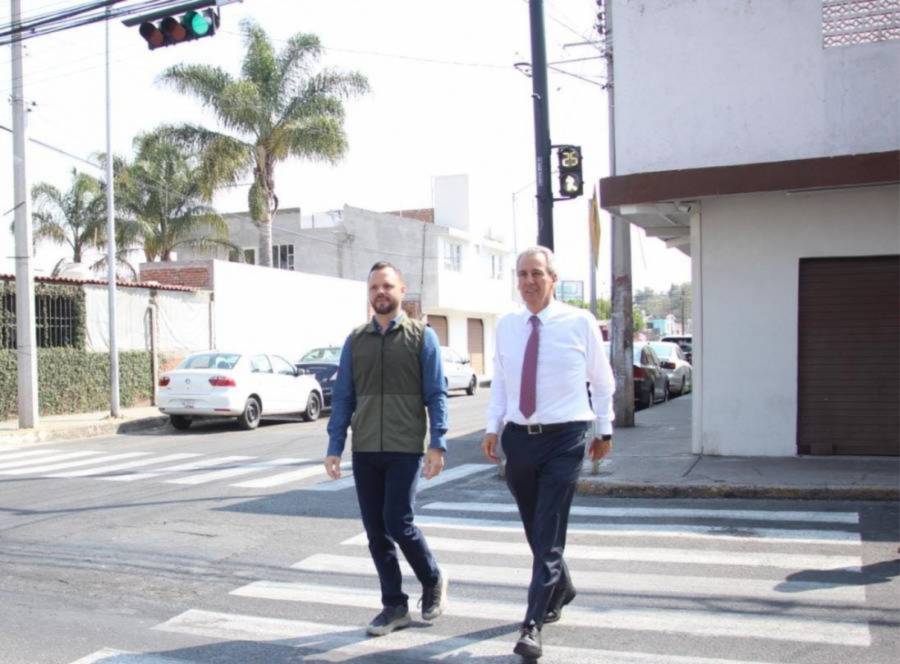 Supervisa Pepe Chedraui avances del programa Entornos de Movilidad Segura