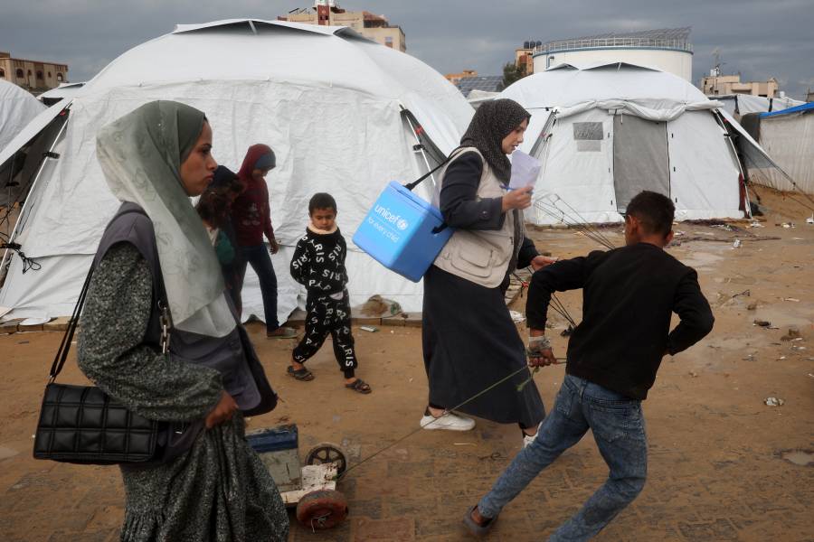UNICEF alerta sobre riesgo extremo para trabajadores humanitarios en Gaza