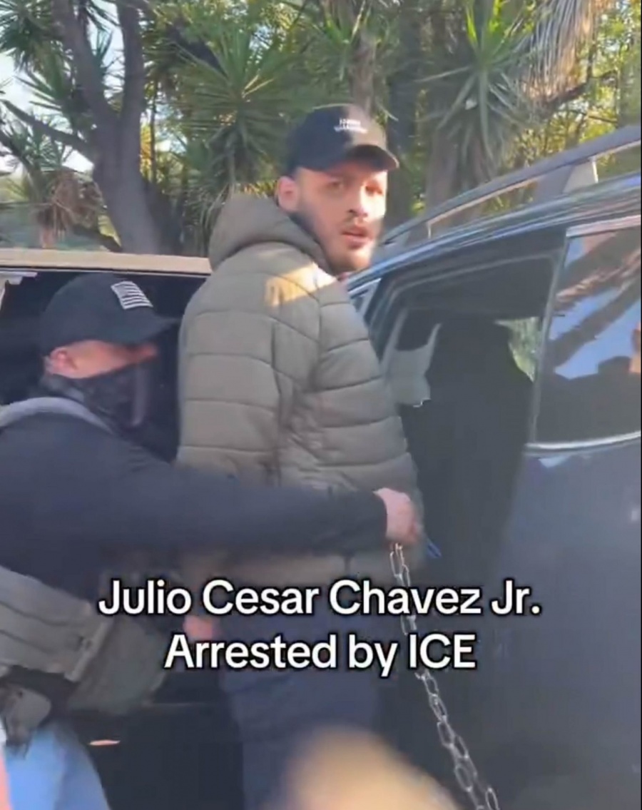 Julio César Chávez Jr. es trasladado al Cefereso 11 en Hermosillo tras detención en EE.UU.