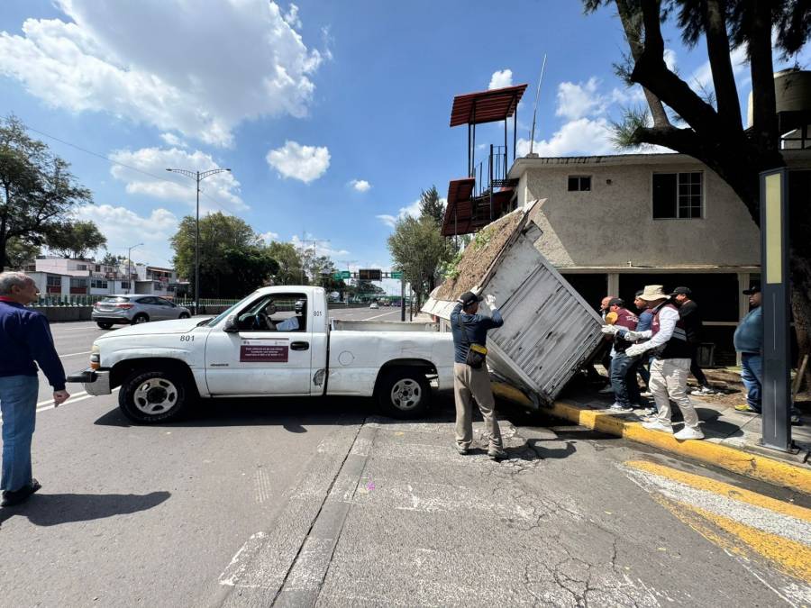 Alcaldía Tlalpan refuerza el orden y limpia espacios en Villa Coapa, Acoxpa y Huipulco