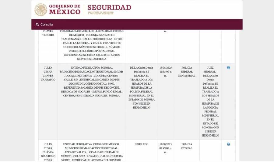 Sheinbaum confirma que Julio César Chávez Jr. ingresa a penal en Hermosillo tras deportación desde EU