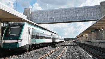Tren Maya reporta percance de v&iacute;a en Izamal; usuarios resultaron ilesos