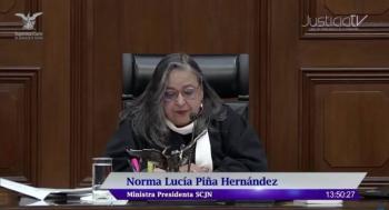 Norma Pi&ntilde;a pone punto final a esta SCJN con llamado a defender la justicia y reconocer al personal judicial