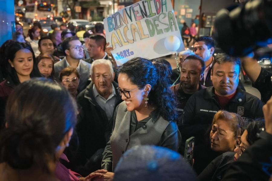 Gaby Osorio entrega segundo Camino por la Paz en Tlalpan; se proyectan tres más