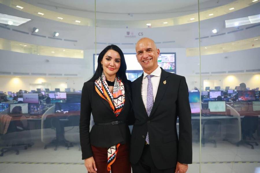 Diputada Gabriela Jiménez acuerda con el C5 fortalecer acciones contra la extorsión