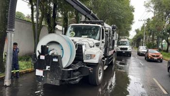 Plan Tlaloque atendi&oacute; encharcamientos, &aacute;rboles y poste ca&iacute;dos tras lluvias en CDMX