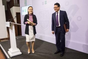 Sheinbaum propone a N&eacute;stor Vargas como representante del Ejecutivo en el nuevo &Oacute;rgano de Administraci&oacute;n Judicial