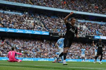 Tottenham inflige la primera derrota al City de Guardiola