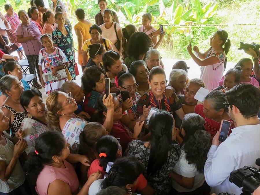 Sheinbaum destaca en Guerrero registro al programa Pensión Mujeres Bienestar