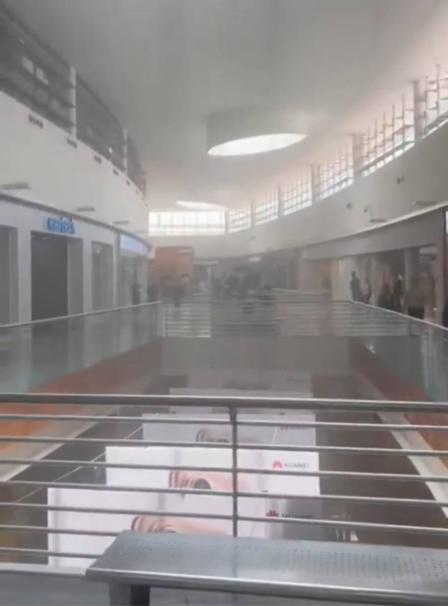 Evac&uacute;an a usuarios tras conato de incendio en Soriana de Parque Delta