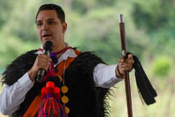 Ministro electo Ar&iacute;stides Guerrero resulta herido en accidente en CDMX