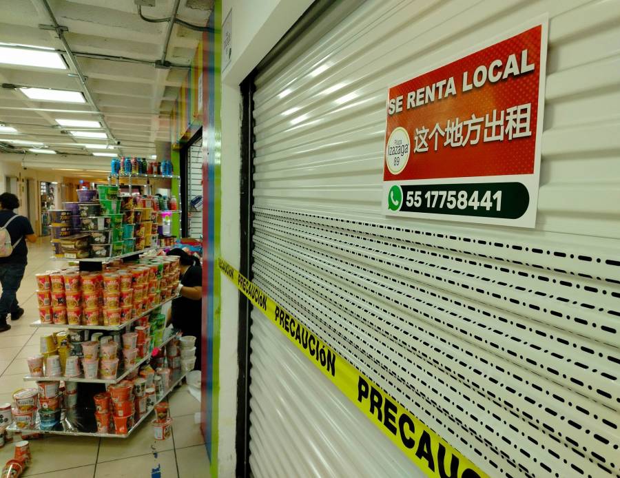 Canaco: más de 600 bodegas y plazas chinas operan en CDMX; alertan riesgos y daño al comercio local