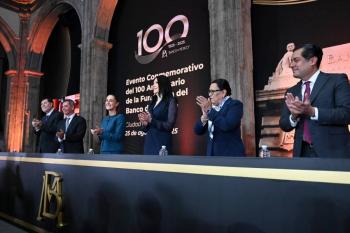 Banco de M&eacute;xico, Guardian de la estabilidad y soberan&iacute;a econ&oacute;mica de M&eacute;xico: Presidenta