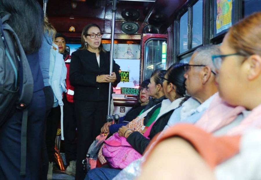 Baja 14 por ciento robo a transporte en Ecatepec