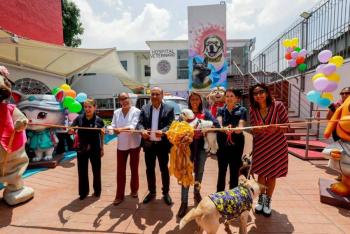 Inauguran hospital veterinario &uacute;nico en la CDMX
