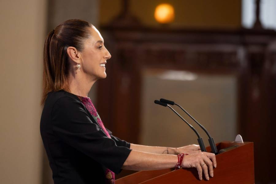 Me siento muy arropada, dice presidenta sobre su gabinete al que califica de súper excelente