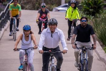 Inaugura PILARES 8 Biciescuelas en la Calzada de Tlalpan
