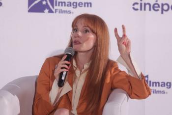 Jessica Chastain destaca admiraci&oacute;n por Sheinbaum y presenta “Dreams” en M&eacute;xico