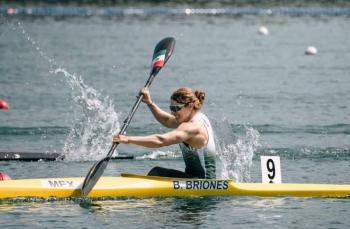 Beatriz Briones obtiene hist&oacute;rico octavo lugar en Mundial de Canotaje Mil&aacute;n 2025