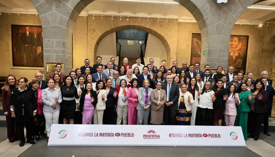 Rosa Icela Rodríguez pide unidad y firmeza a legisladores de Morena ante embestida de la oposición