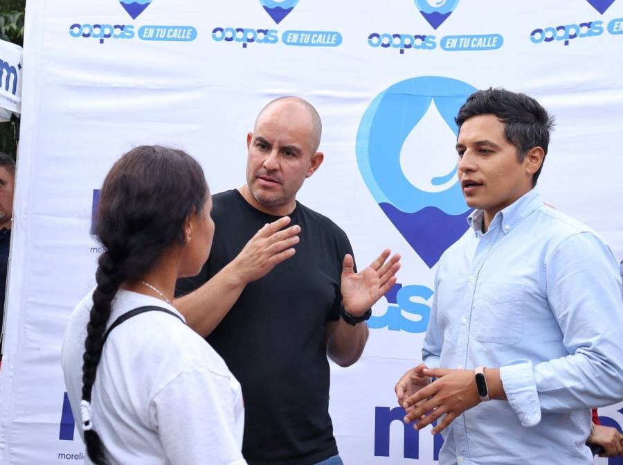 Fito Torres: Pago anticipado elevó 45% los ingresos por servicio de agua en Morelia