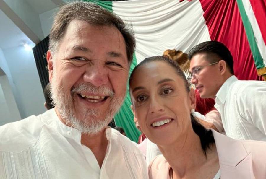 Sheinbaum condena campaña de bots contra Fernández Noroña tras agresión de 