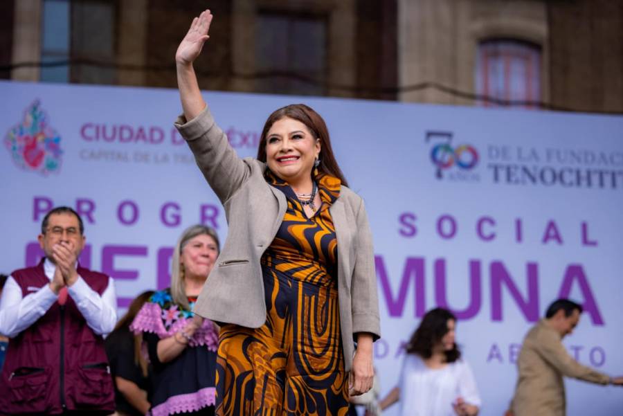 Clara Brugada entrega 25 mil vales Mercomuna; apoyan en la compra de alimentos y reactivan economía local