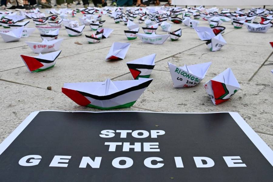 Protestas contra ofensiva israelí en Gaza marcan festival de cine de Venecia